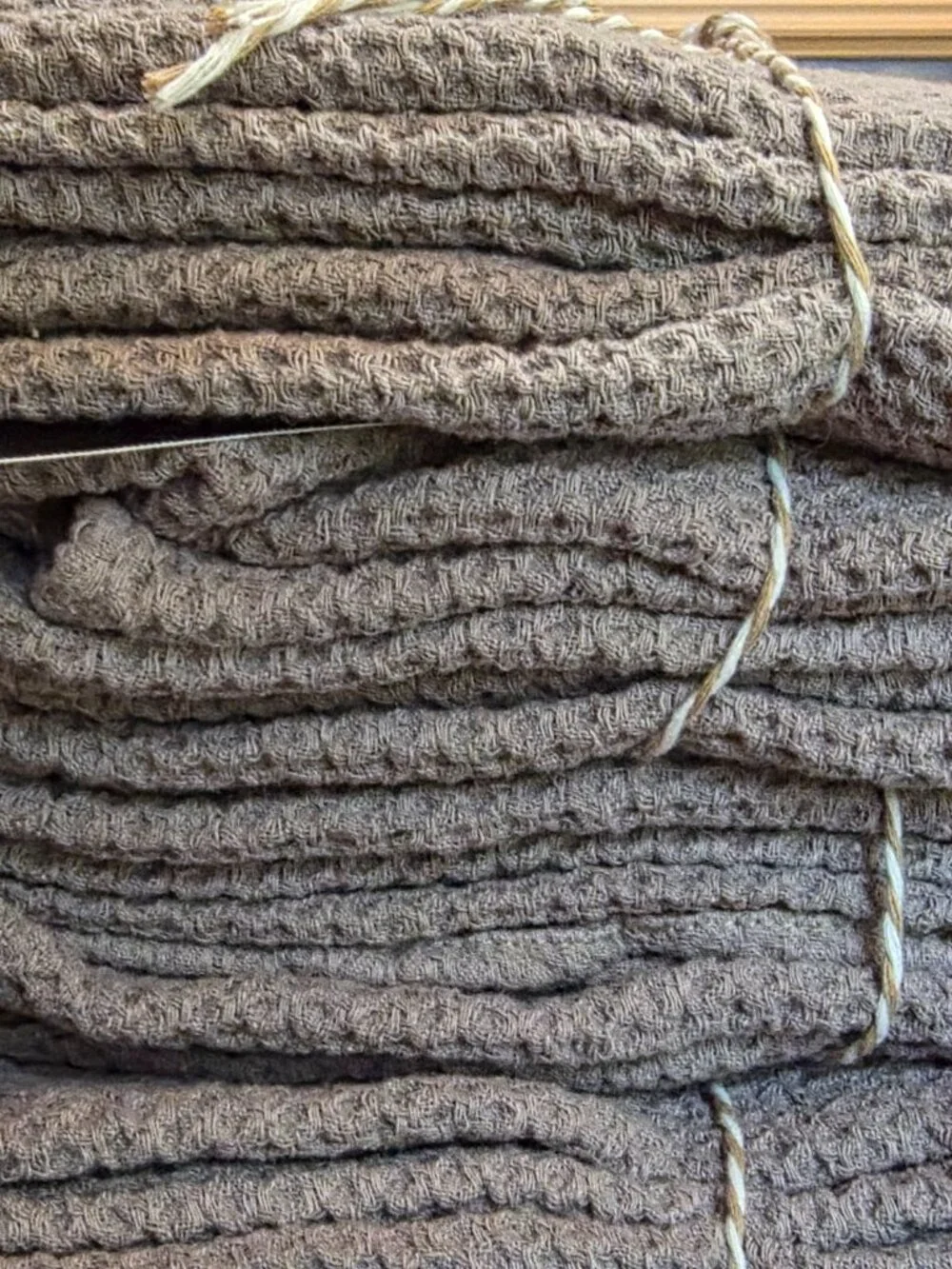 Washed Linen Large Bath Towel